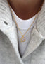 Lykkesten Necklace Lavender Gold