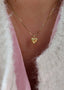 It Will Be OK Necklace Gold