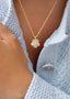 Lykkeblomst Necklace White Gold