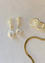 DewDrops Earrings Gold - Øredobber