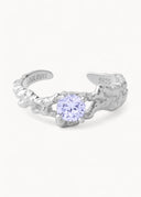 Melodie Lavender, sølv ring - LOULOUIS