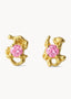 Melodie Earrings Pink Gold - Øredobber