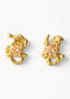 Melodie Earrings Champagne Gold - Øredobber