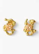 Melodie Earrings Champagne Gold - Øredobber
