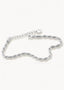 Connection Rope Bracelet Silver