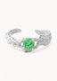 Melodie Emerald, sølv ring - LOULOUIS