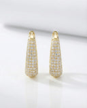 Dome Pave Hoops Medium