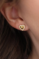 Gullhjerte øredobber