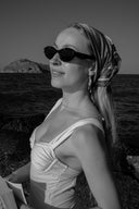 Lavender Teardrops Øredobber