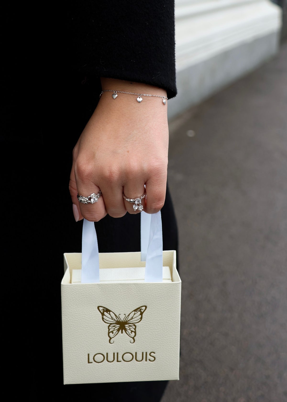 Little heart armbånd