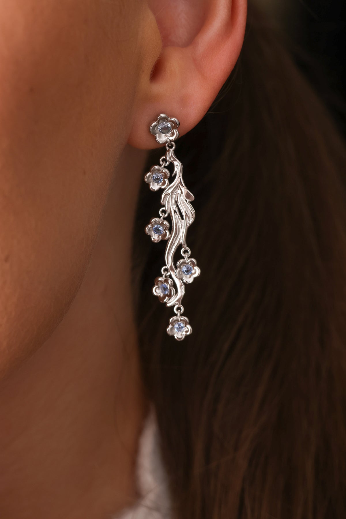 Daisy Flower Øredobber