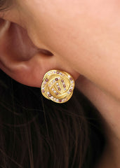 Rose Knot Earrings