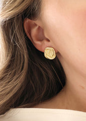 Champagne Knot Earrings