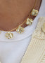 Ocean's Heartbeat Necklace White Gold