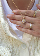 Lykkeblomst Halskjede