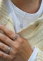 Lykkeblomst Necklace Lavender Silver