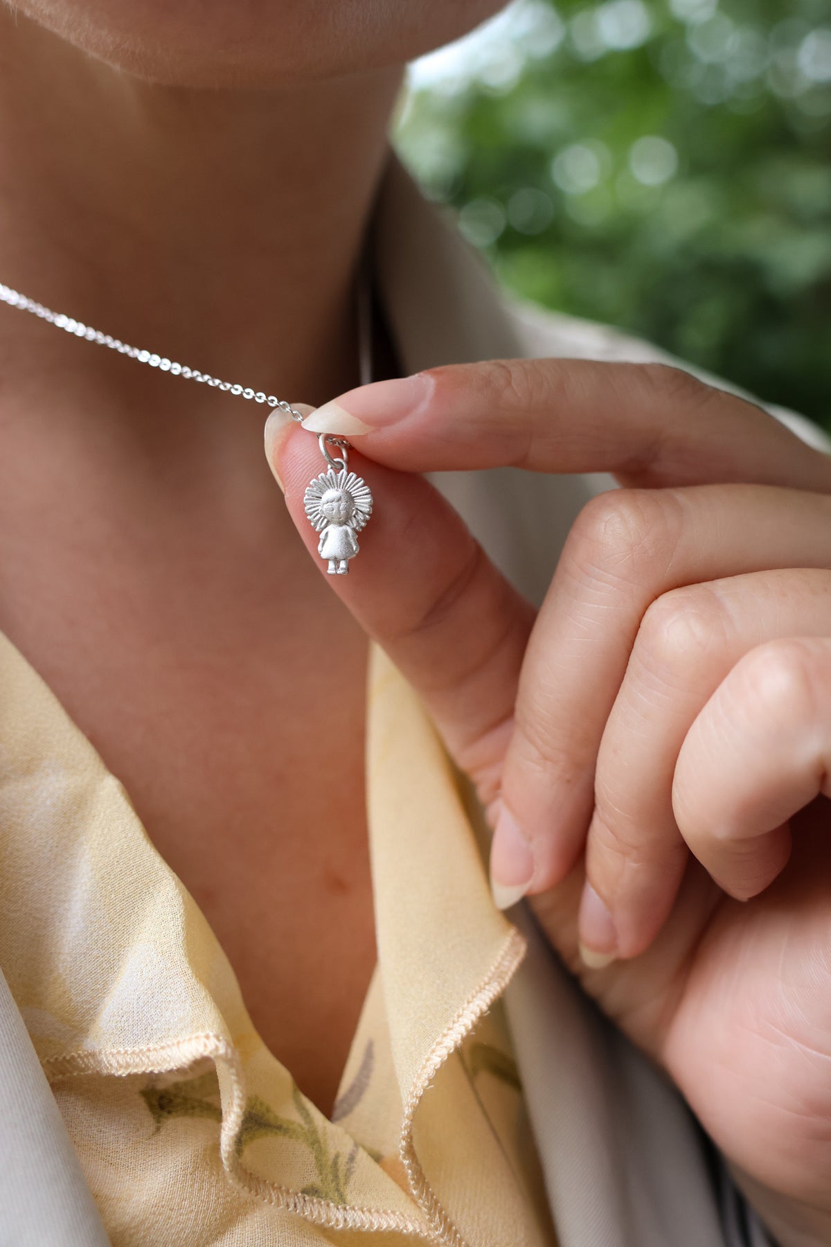 Løvetannbarn Halskjede