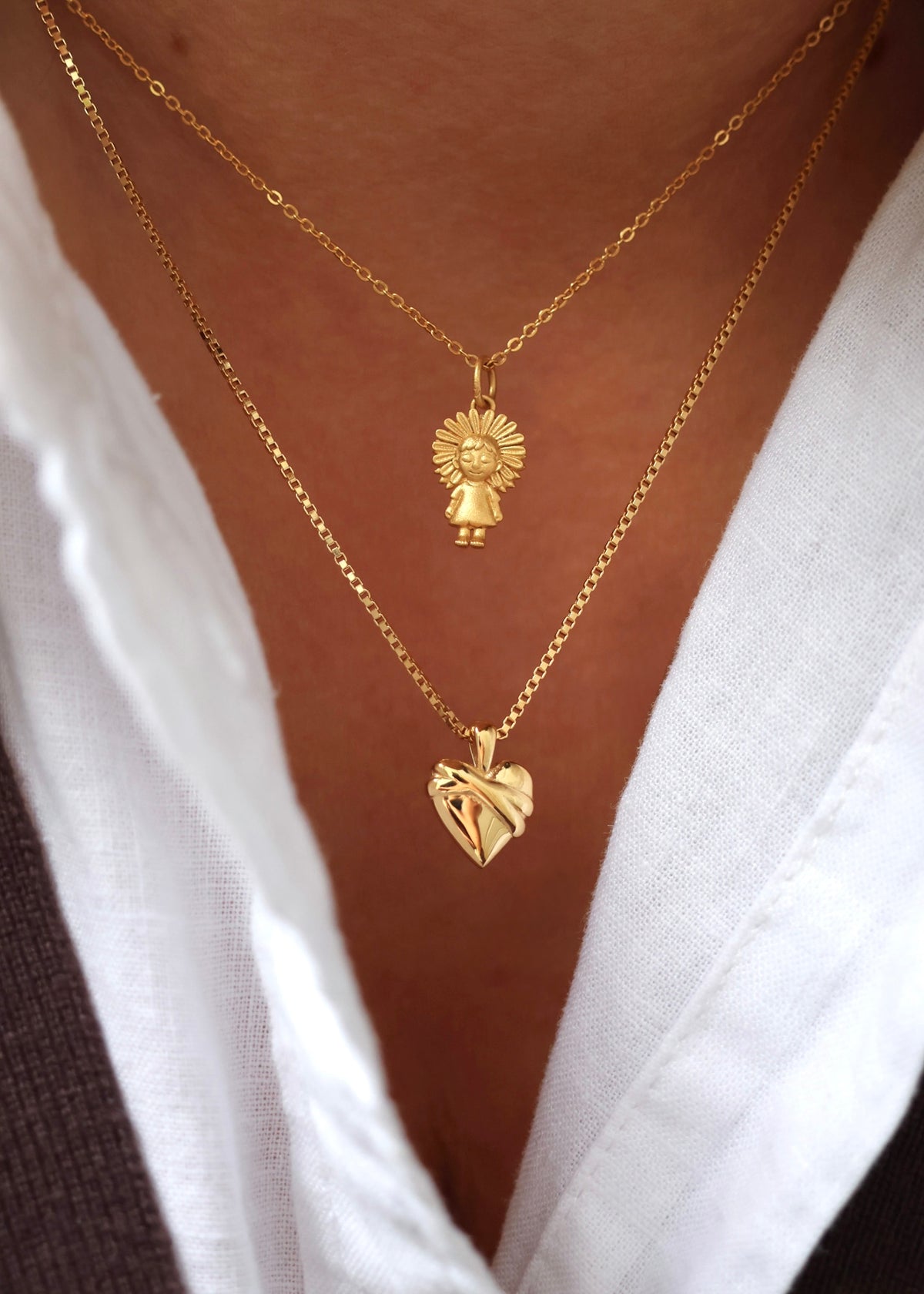 Løvetannbarn Halskjede