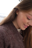 Gullhjerte øredobber