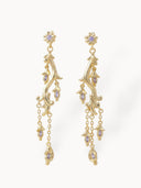 Lavender Teardrops Øredobber