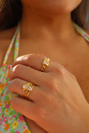 Luna Ring White Gold - Ringer