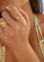 Melodie Ring White Gold - Ringer