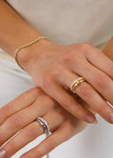 Connection Rope Bracelet Gold - Armbånd