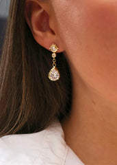 DewDrops Earrings Gold