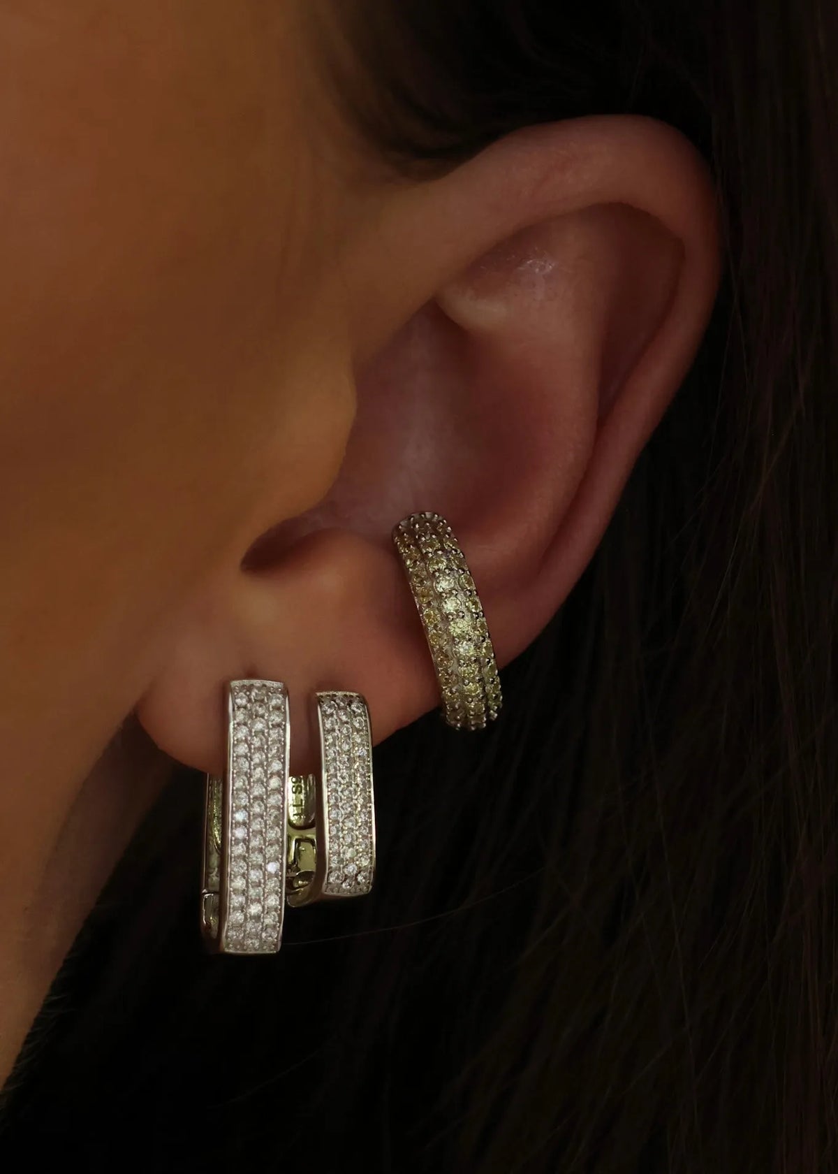 Pave Earcuff