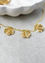 Ocean's Heartbeat Necklace Champagne Gold - Halskjede