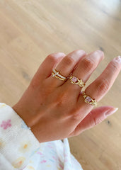 Melodie Ring Pink Gold