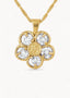 Lykkeblomst Necklace White Gold - Halskjede