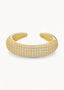 Dome Pave Ring White Gold - Ringer