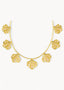 Ocean's Heartbeat Necklace Champagne Gold